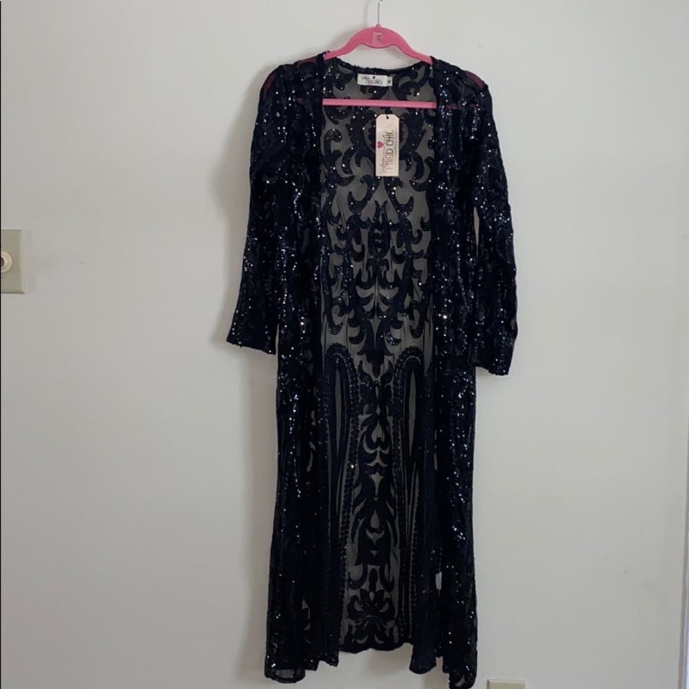 Southern Fried Chics Sequin Duster